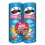 Buy Pringles Salt And Vinegar Chips 165g Pack of 2 in UAE