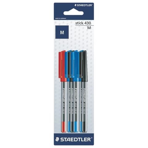 Staedtler Ball Point Pen Assorted Color Pack Of 6 Pieces