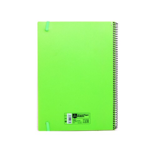 OPP Spiral Notebook 72 Sheets