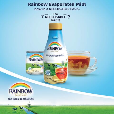 Rainbow Evaporated 8% Milk 270ml