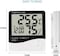 RDN Indoor Digital Thermometer Hygrometer, Accurate Room Temperature Gauge Humidity Monitor with Alarm Clock