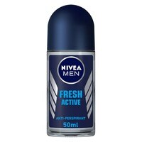 NIVEA MEN Antiperspirant Roll-on for Men Fresh Active Fresh Scent 50ml