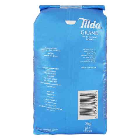Tilda Grand Basmati Rice 2kg
