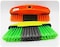 Very Colourful Cleaning Floor Broom/Brush with Long Wooden Handle for Home, Kitchen &amp; Bathroom Cleaning (Multi-purpose Use) (Pack of 1 unit).