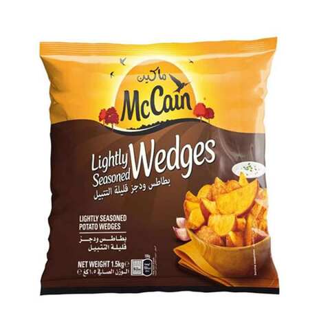 Mccain Lightly Seasoned Wedges 1.5kg