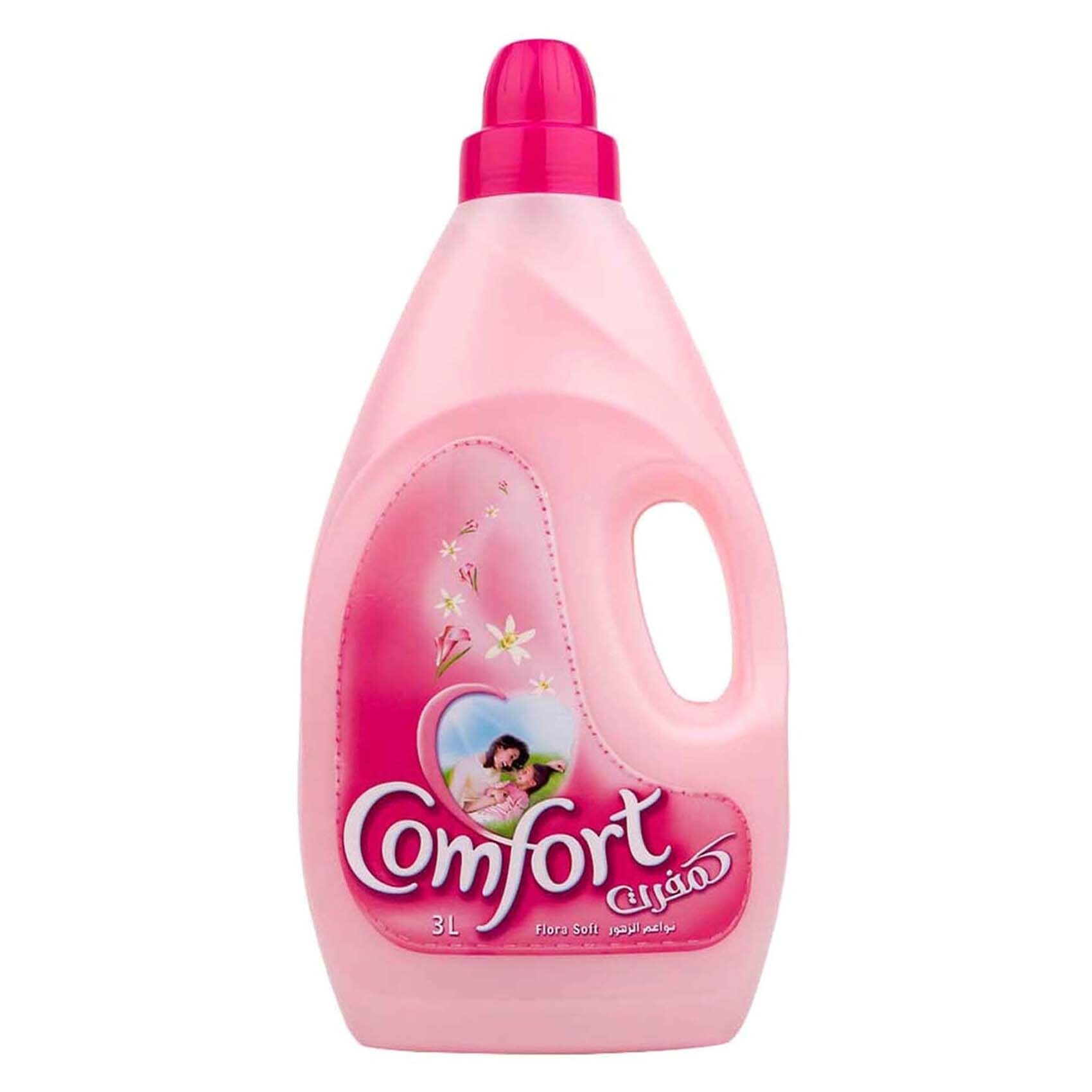 Buy Comfort Fabric Softener Flora Soft 3L Online Shop Cleaning