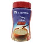 Buy Carrefour 100% Sesame Seeds Tahina Cream 250g in Saudi Arabia