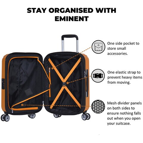 Buy Eminent Hard Case Travel Bag Makrolon Polycarbonate Large