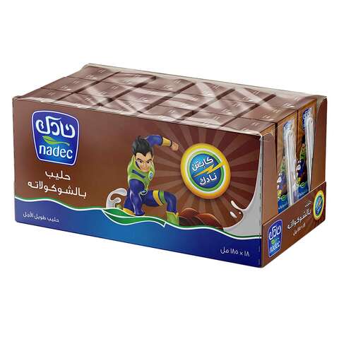 اشتري نادك حليب  بنكهة الشوكولاتة 185 مل 18 في السعودية