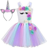 Aiwanto Princess Dress for Girl&#39;s Costume Dress for Girl&#39;s Children Girl&#39;s Dress(Large)