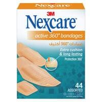 Nexcare Active 360 Bandages Assorted 44 Strips