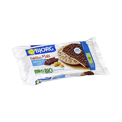 Buy Bjorg Galettes Mais Chocolat Au Lait 100gr Online Shop Bio Organic Food On Carrefour Lebanon