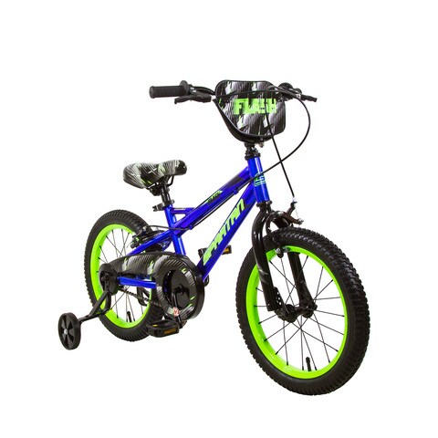 16 inch boy outlet bike with training wheels