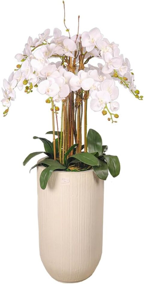 Buy Yatai Orchid Flower Arrangements With Vase Elegant And