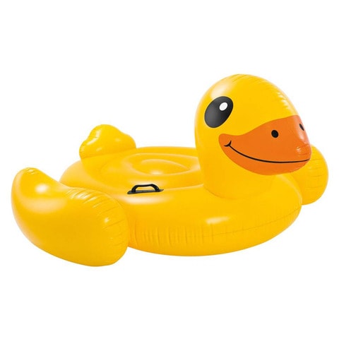 Intex Duck Ride-On Inflatable Pool Floats 57556 Yellow