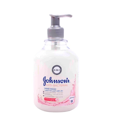 Johnson&#39;s Anti-Bacterial Hand Wash With Almond Blossom 500ml