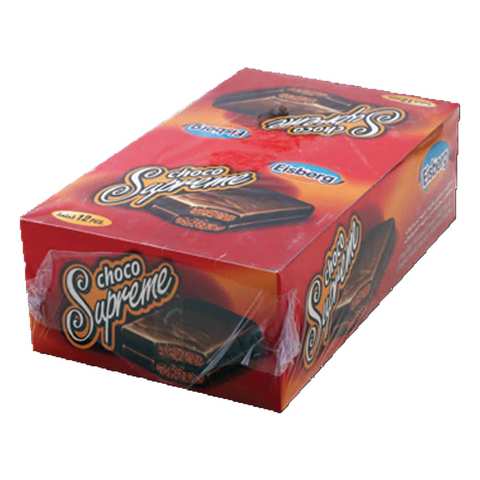 Eisberg Superme Choco Filled Biscuits 25 Gram 12 Pieces
