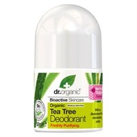Dr. Organic Bioactive Skincare Organic Tea Tree Roll-On Deodorant Clear 50ml