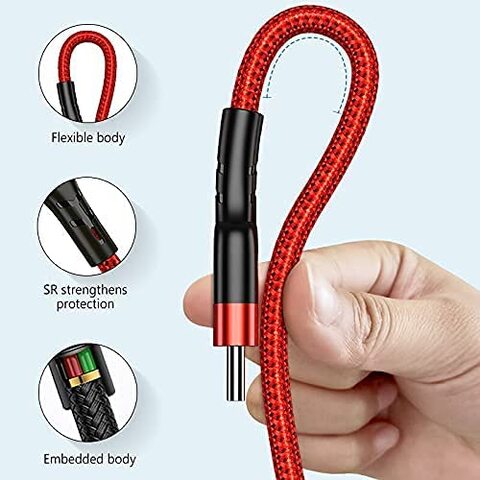 Jellico Ip-190 Type C To Lightning Fast Charging Cable Compatible For Iphone 12 Series [Mfi Certified] USB C To Lightning Braided Cord 18W Fast Pd Charge For Iphone11 Series, Ipad Pro
