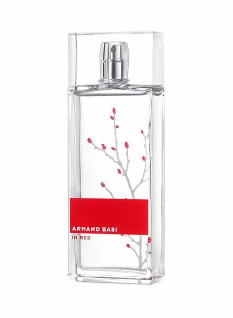 Buy Armand Basi In Red Eau De Toilette Puor Femme 100ml Online