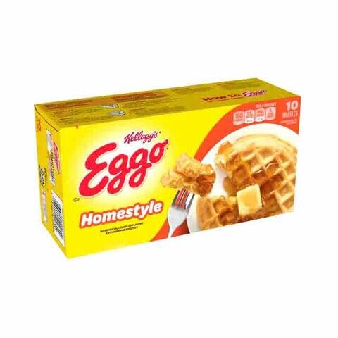 اشتري Kelloggs Eggo Waffles, Homestyle 349g في الامارات