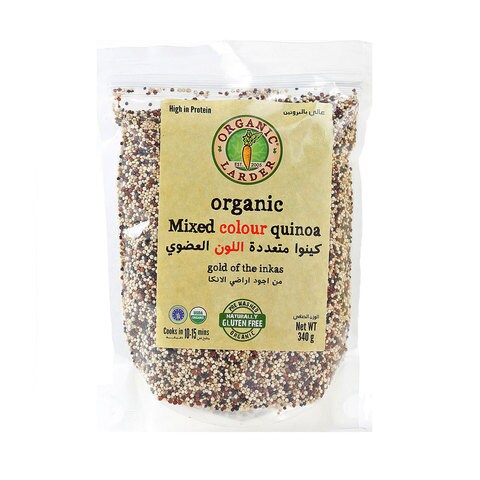Organic Larder Mixed Colour Quinoa 340g
