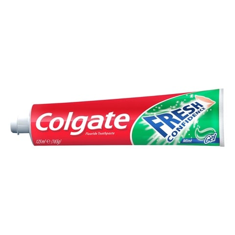 Colgate Fresh Confidence Mint Gel Toothpaste Green 125ml