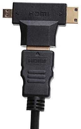 Buy 3 in 1 HDMI Female to Micro Mini HDMI Male Adapter HDMI