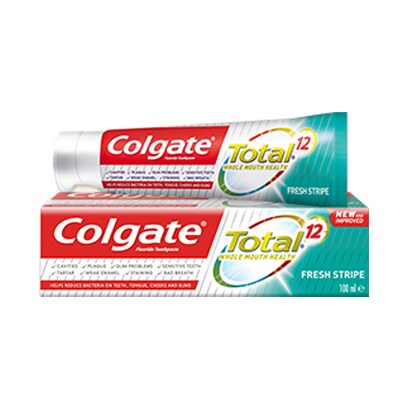 Colgate Total 12 Fresh Stripe Fluoride Toothpaste 100ML