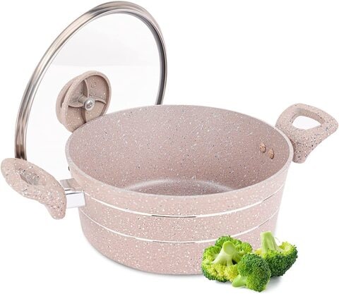 Bisetti Stonerose Cookware Set, Large, Pink  Rose gold kitchen, Pink  kitchen, Cookware set