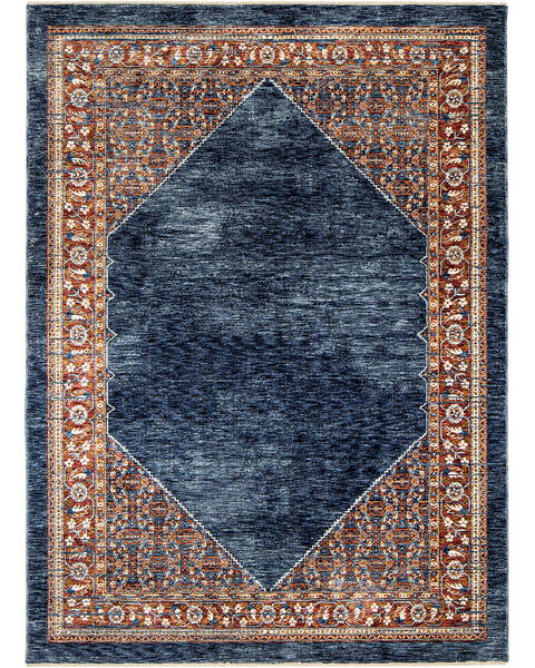 Carpet Amira Sky 190 x 130 cm. Knot Home Decor Living Room Office Soft &amp; Non-slip Rug