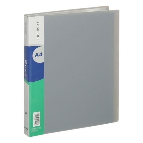 Deli Starplus A4 Display Book Grey