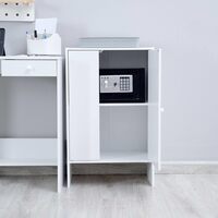 Pan Emirates Home Furnishings Home Linz Office Cabinet 50W*30D*80H cm White