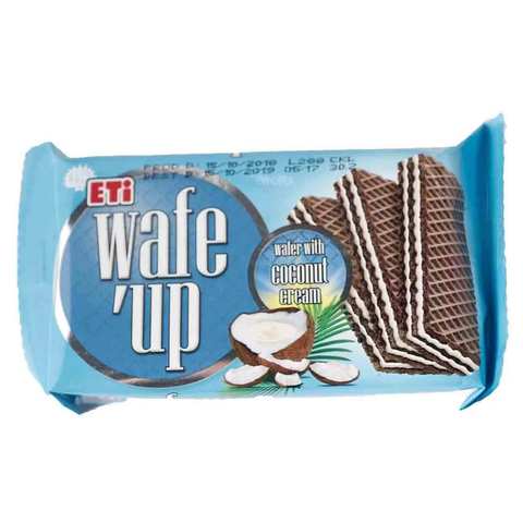 ETi Wafe Up Wafer Coconut Cream 40 Gram