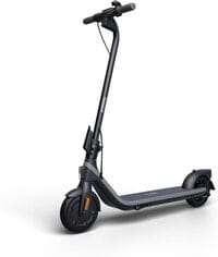 Segway-Ninebot KickScooter E2, Speed Upto 20km/hr, Typical Range To 20km, Front Electronic And Rear Drum Brake, Hollow-Out Tyres, Black