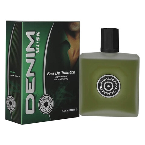 Denim Black 100 ml EDT Natural Spray Eau de Toilette Perfume For Men