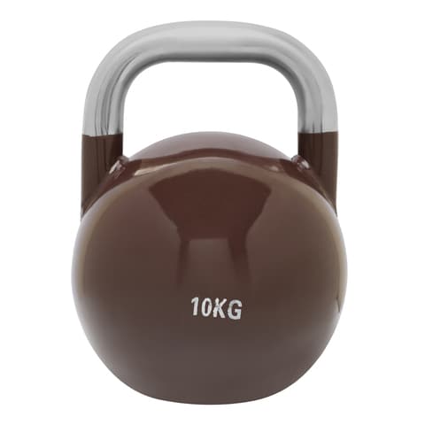 10 KG Competition Kettlebell - Single Piece Casting - KG Markings - Full  Body Workout