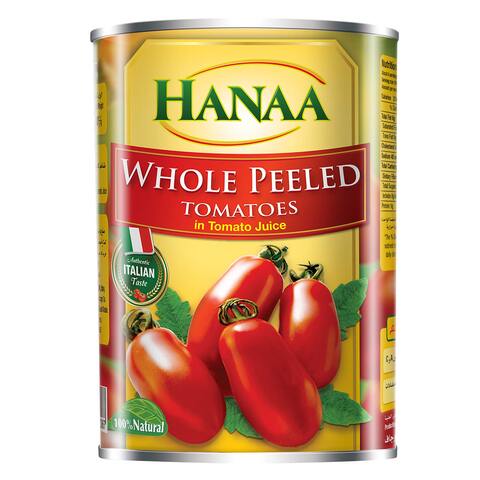 Hanaa Whole Peeled Tomatoes 400g