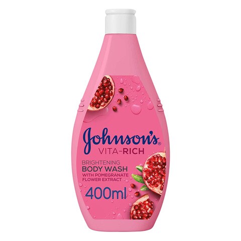 Johnson&#39;s Pomegranate Vita Rich Bodywash 400ml