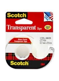 3M Tape With Plastic Dispenser Red/White