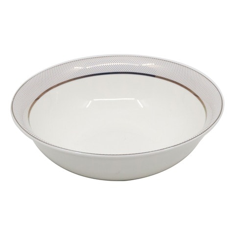 Shallow Grandeur Bowl White 23cm