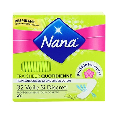 NANA Protège-Slip Ultra Normal 8 Pièces - Hygiène Quotidienne en