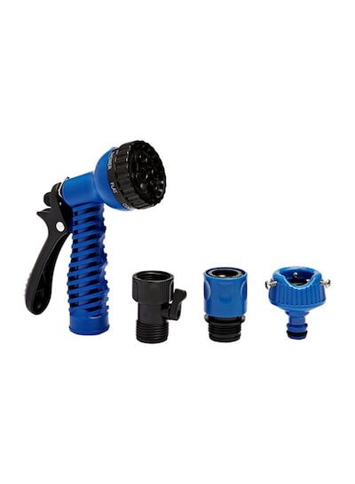 Geepas Automatic Retractable 30 Meter Water Hose Reel Wall Swivel Mounting  Bracket with Full Set Hand Spray and Hose Fittings