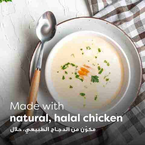 Knorr  Cup-A-Soup  Cream Of Chicken Made With Real Chicken No Artificial Colourants &amp; Added Preservatives 18g