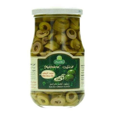 Halwani Bros Sliced Green Olives 325 g