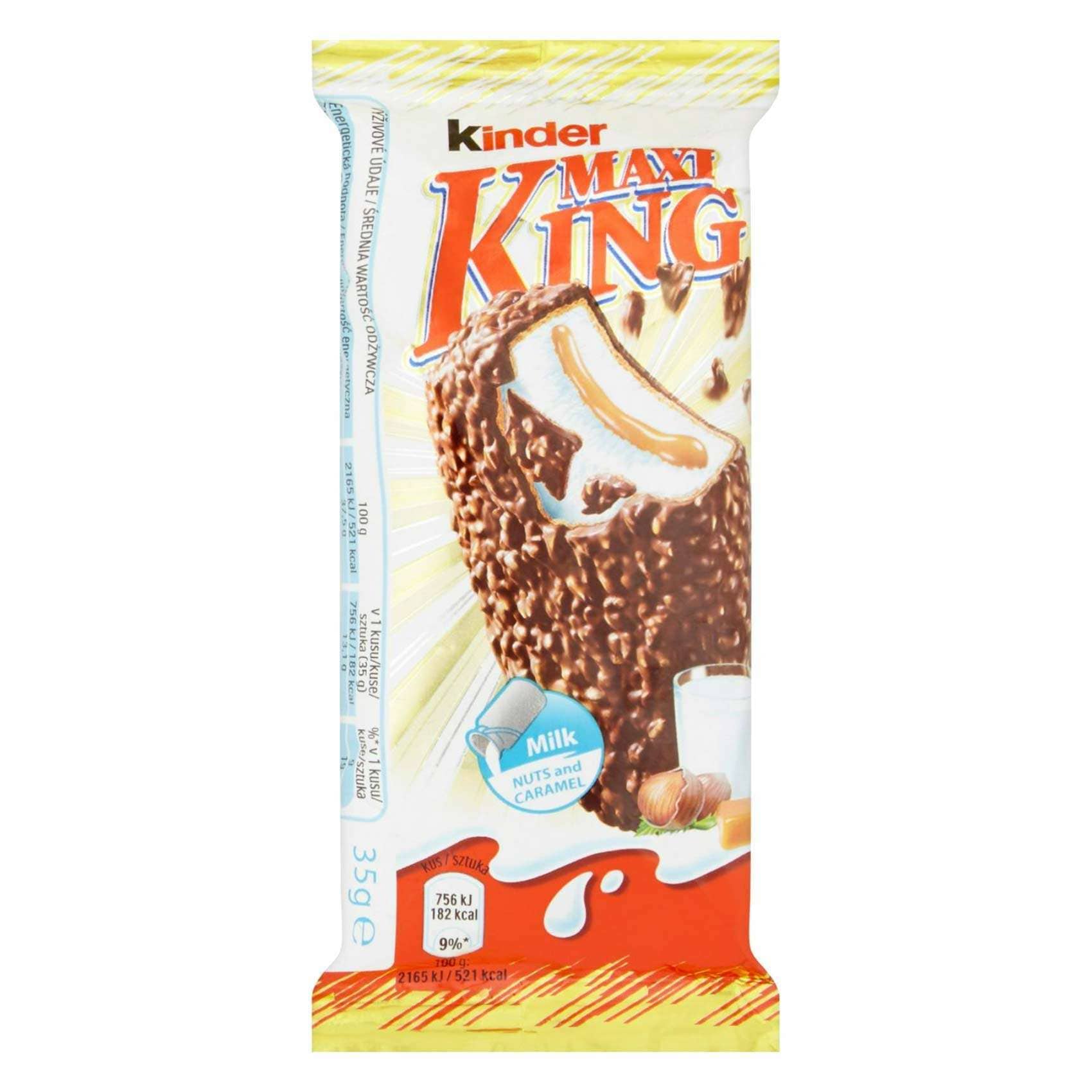 Buy Kinder Maxi King Ice Cream Bar 35g Online Shop Baby Products on