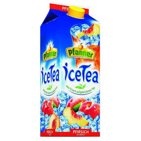 Pfanner Ice Tea Drink Peach Flavor 2 Liter