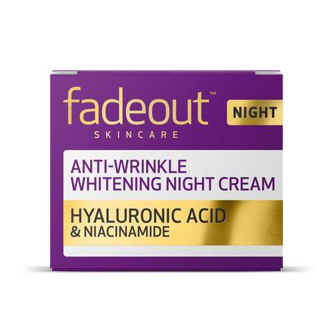 Fade Out Advanced Age Protection Even Skin Tone Night Cream 50ml