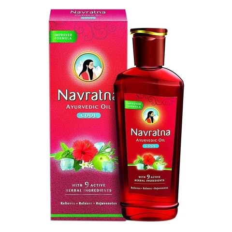 Himani Navratna Ayurvedic Hair Oil Red 200ml