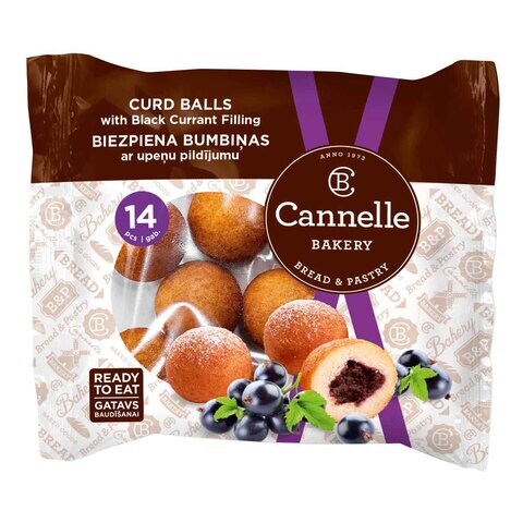Cannelle Bakery Curd Balls With Black Currant Filling 210g